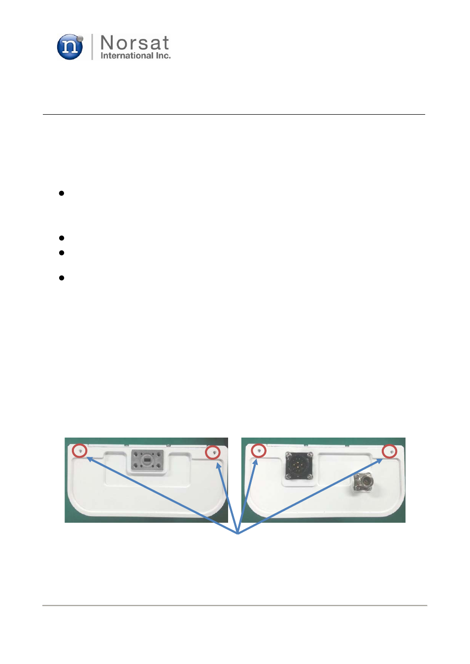 Installation | Norsat O3b 5W BUC User Manual | Page 11 / 28