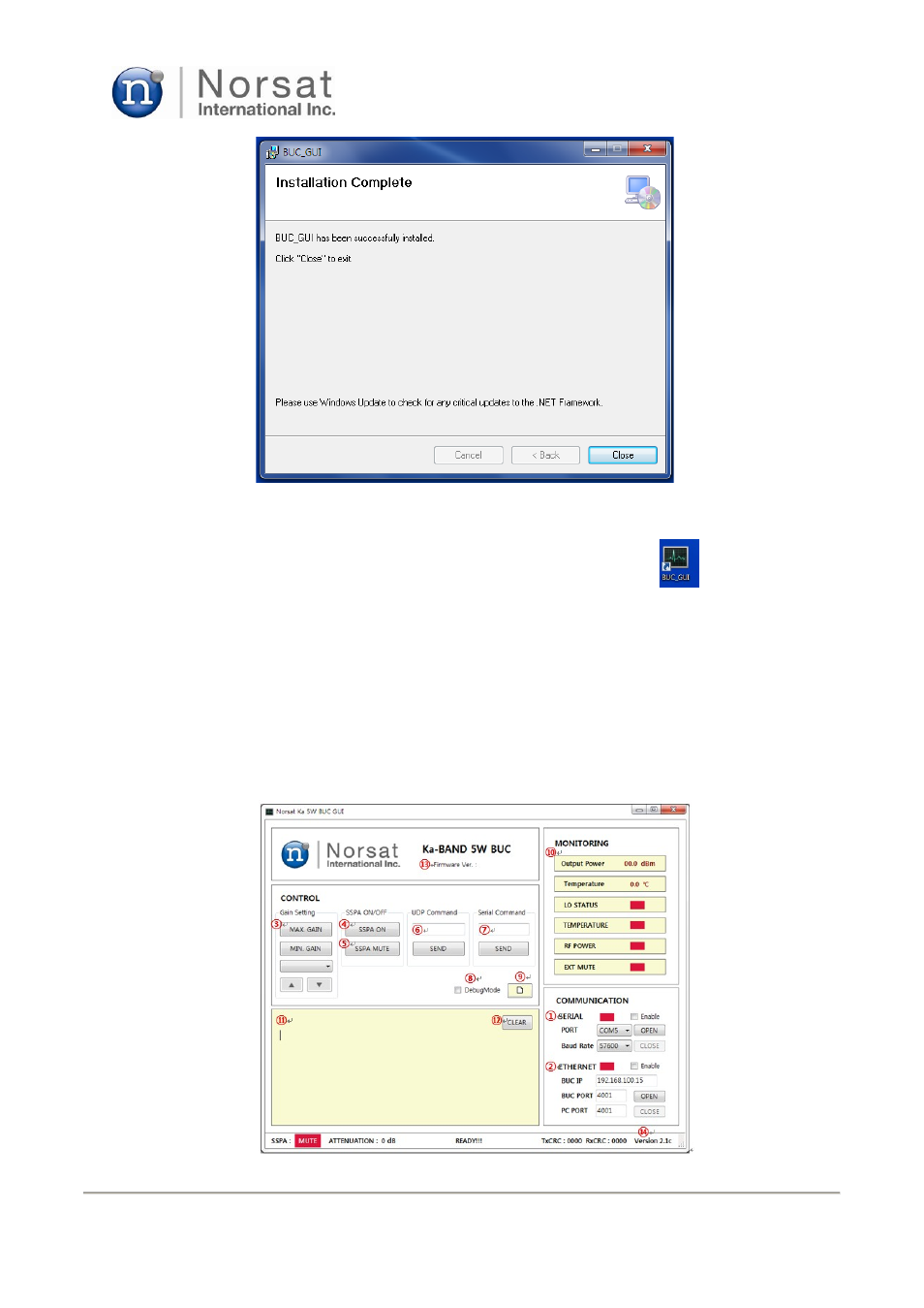 Norsat O3b 5W BUC User Manual | Page 16 / 28