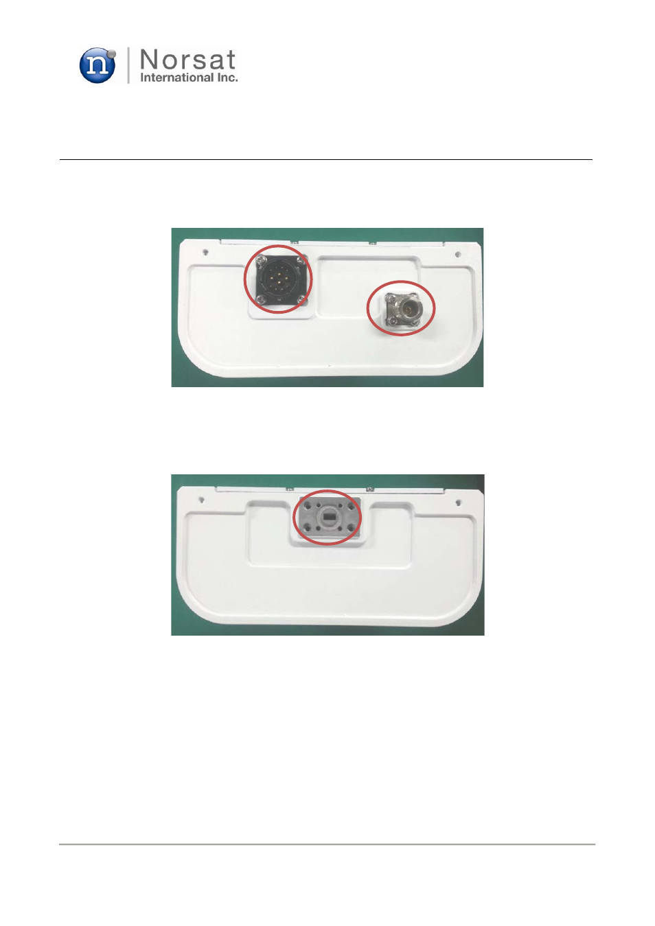 Interfaces | Norsat O3b 5W BUC User Manual | Page 7 / 28