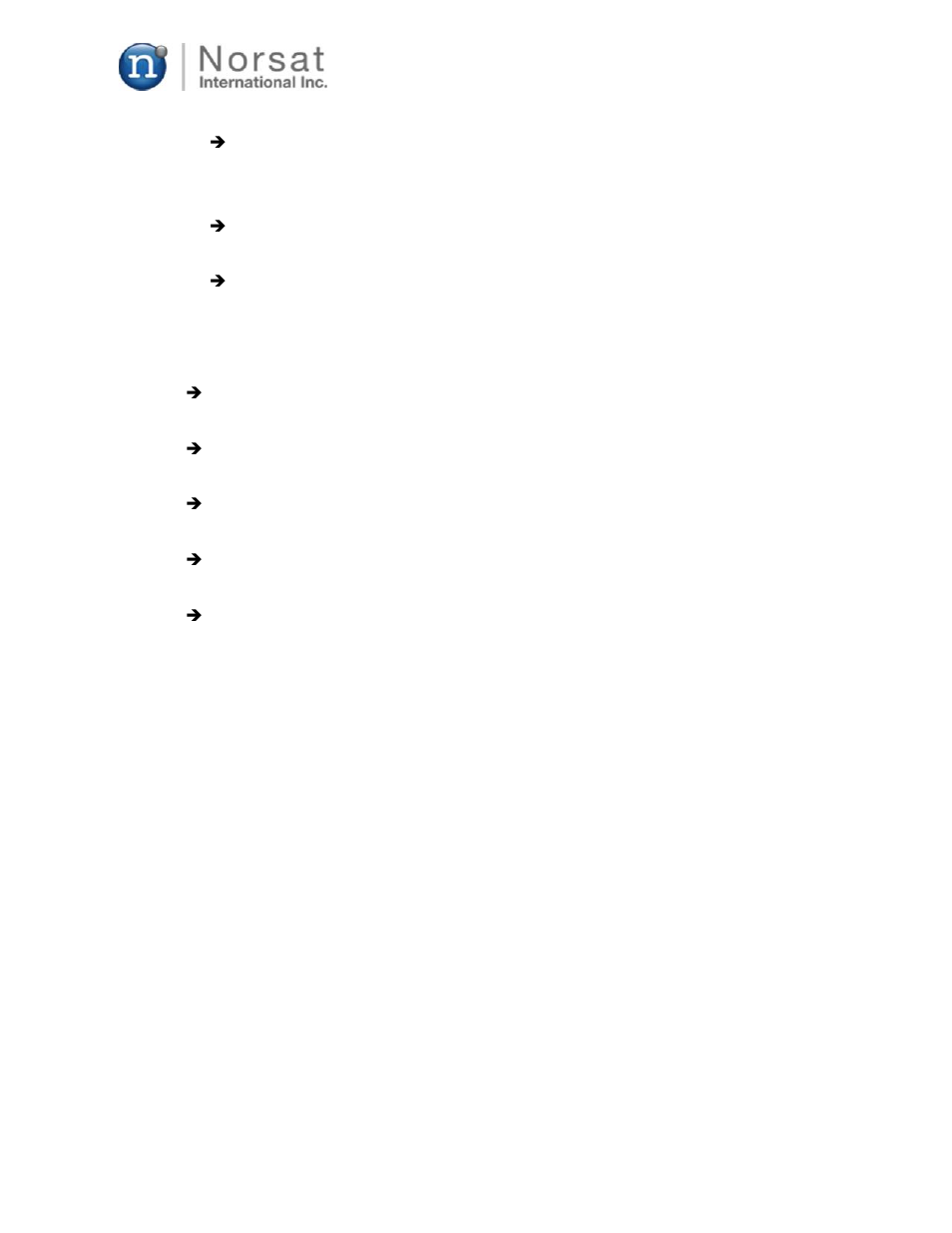 Norsat O3b 10W BUC User Manual | Page 25 / 26