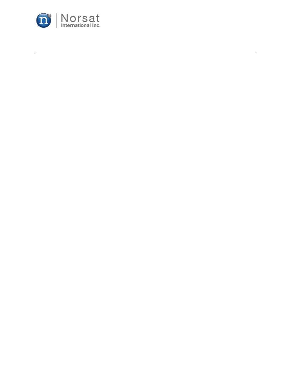 Norsat O3b 10W BUC User Manual | Page 3 / 26