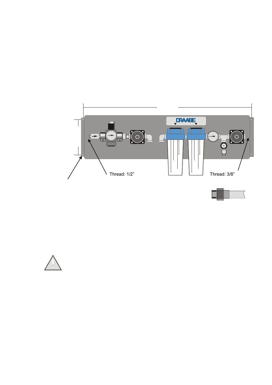 Pipe | Nortec DRAABE Pure Water System User Manual | Page 29 / 59