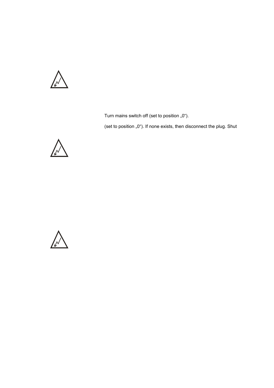 2 shutdown in daily operations | Nortec SynPur User Manual | Page 26 / 37