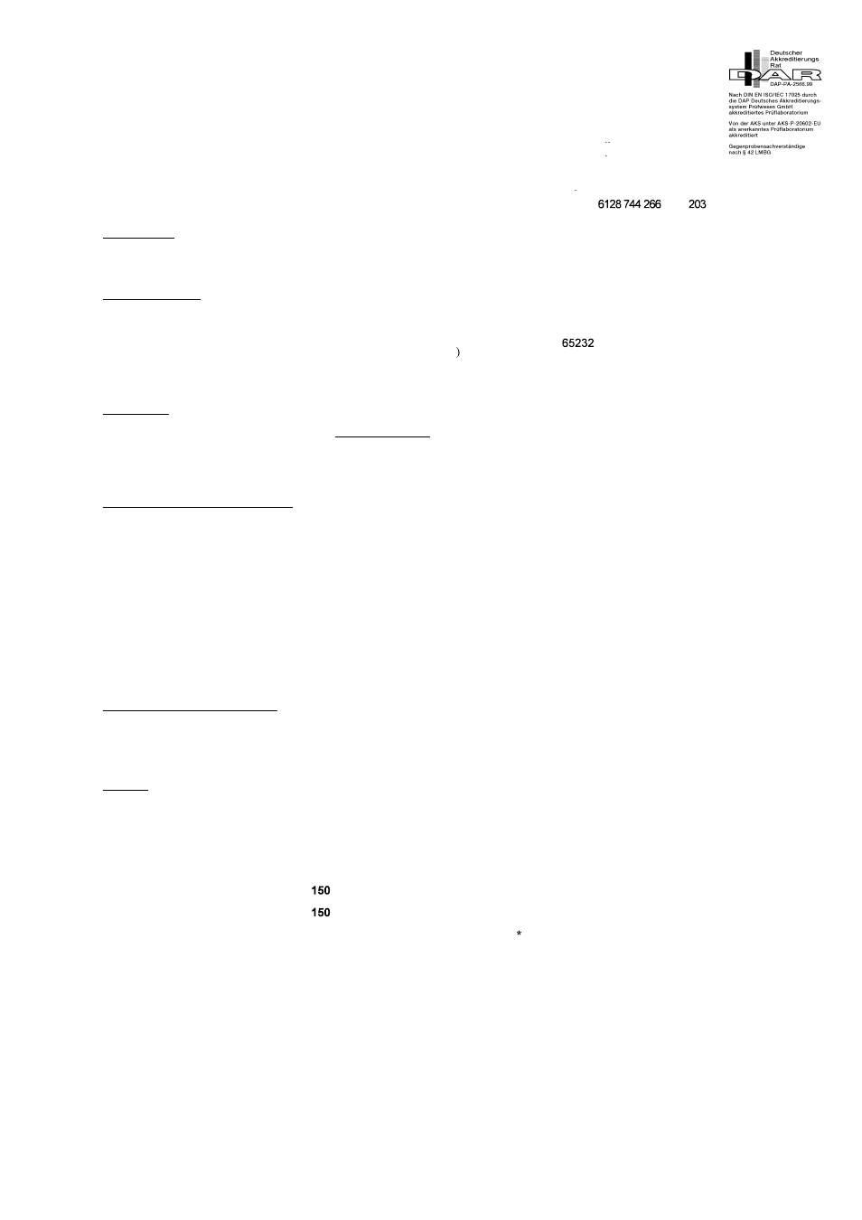 Test certificate, 4 fresenius test certificate | Nortec SynPur User Manual | Page 36 / 37