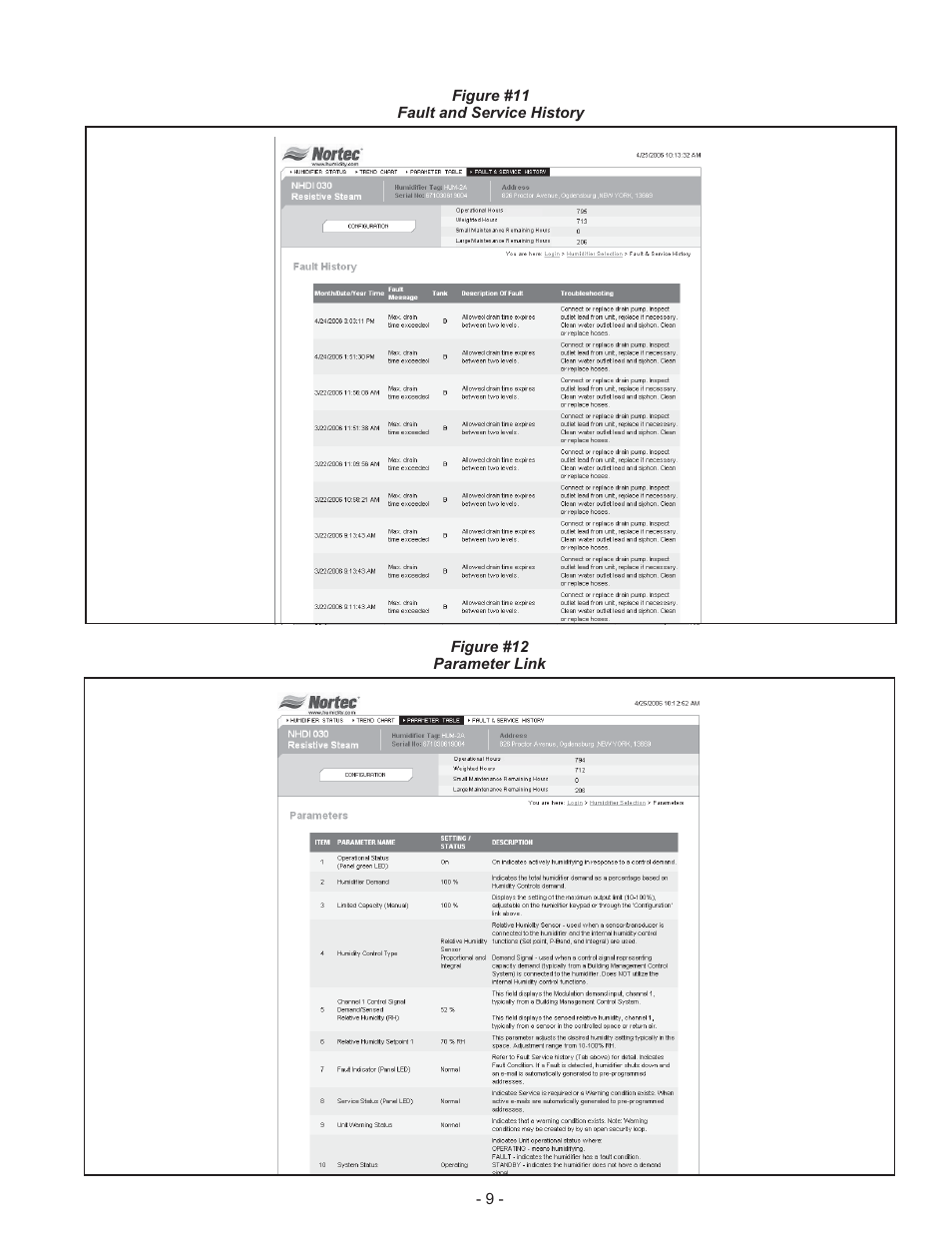 Nortec NHSC Nortec OnLine User Manual | Page 11 / 16