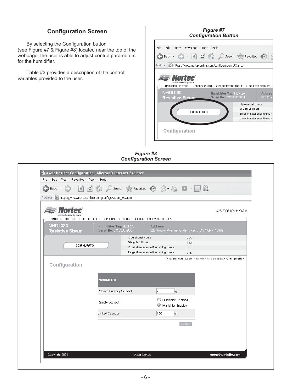 Nortec NHSC Nortec OnLine User Manual | Page 8 / 16