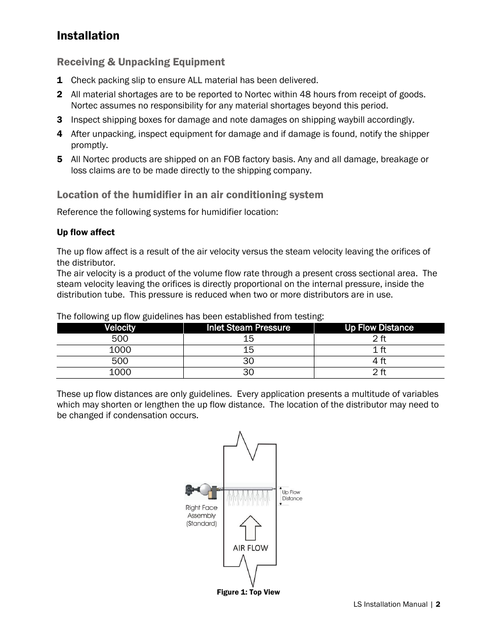 Installation | Nortec LiveSteam v.2 User Manual | Page 5 / 38