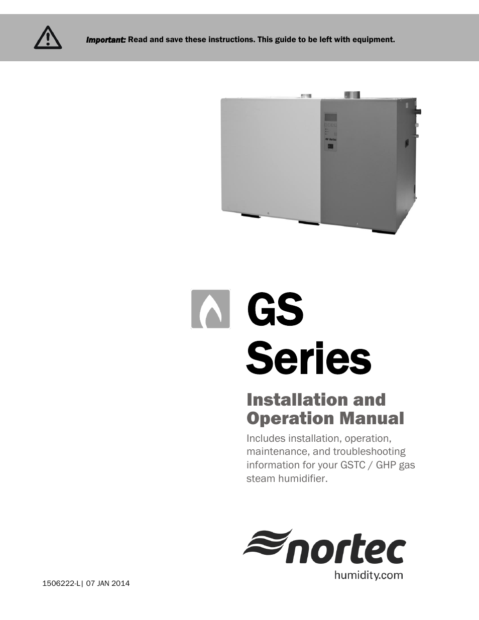 Nortec GS Series User Manual | 98 pages