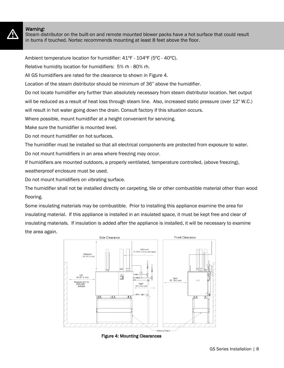 Nortec GS Series User Manual | Page 11 / 98