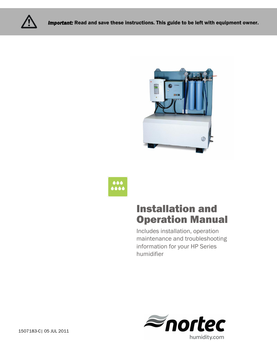 Nortec HP Series User Manual | 76 pages