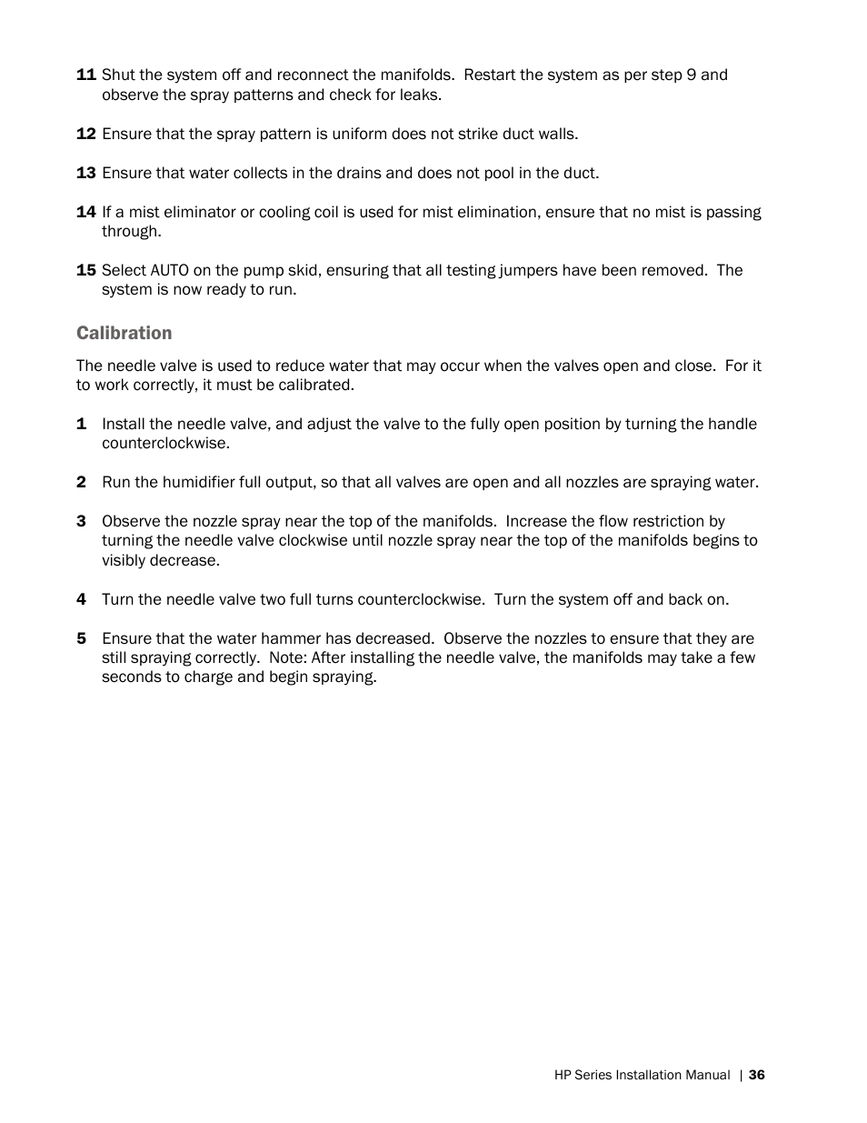 Nortec HP Series User Manual | Page 39 / 76