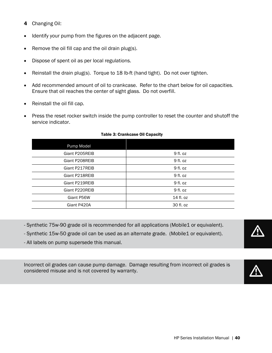 Nortec HP Series User Manual | Page 43 / 76