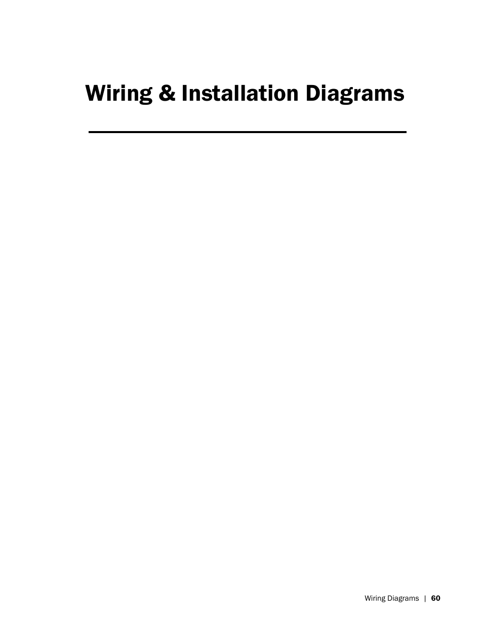 Wiring & installation diagrams | Nortec HP Series User Manual | Page 63 / 76