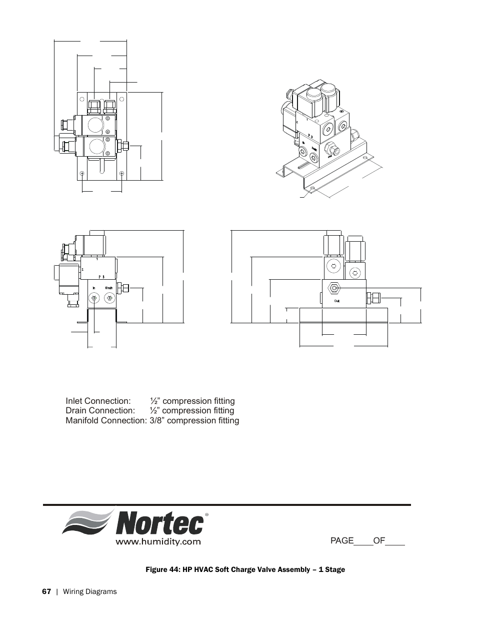 67 | wiring diagrams | Nortec HP Series User Manual | Page 70 / 76