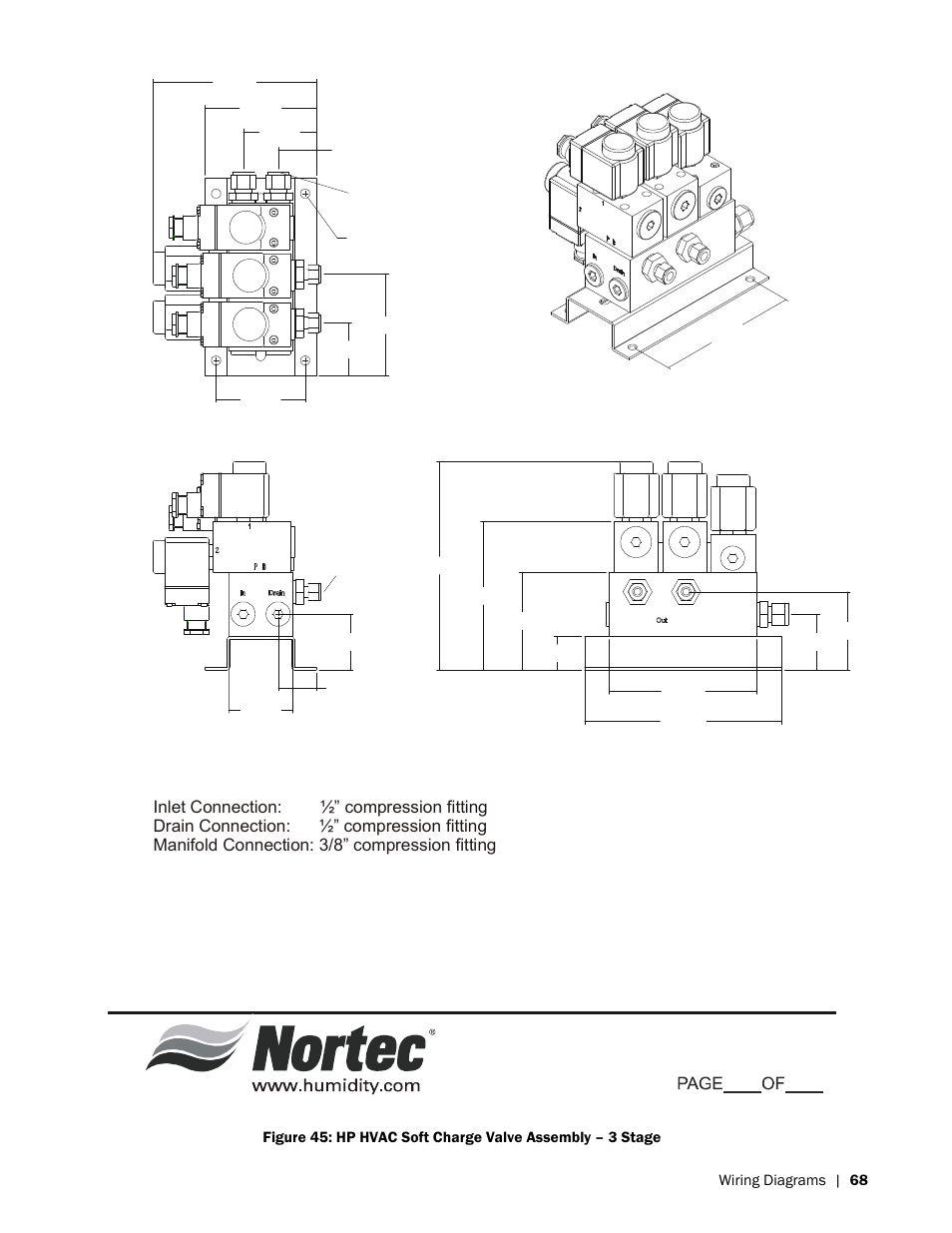 Wiring diagrams | 68 | Nortec HP Series User Manual | Page 71 / 76