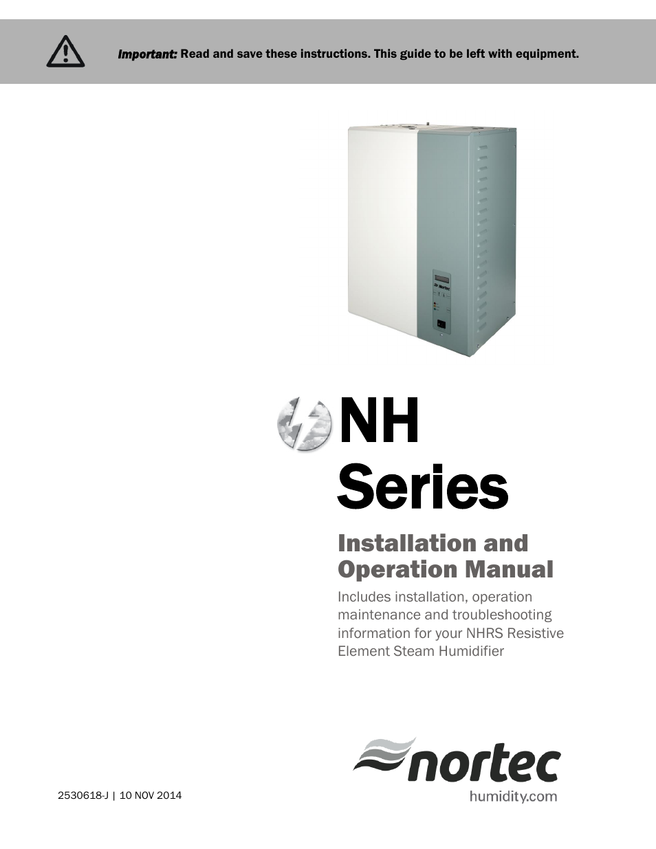 Nortec NH Series User Manual | 70 pages