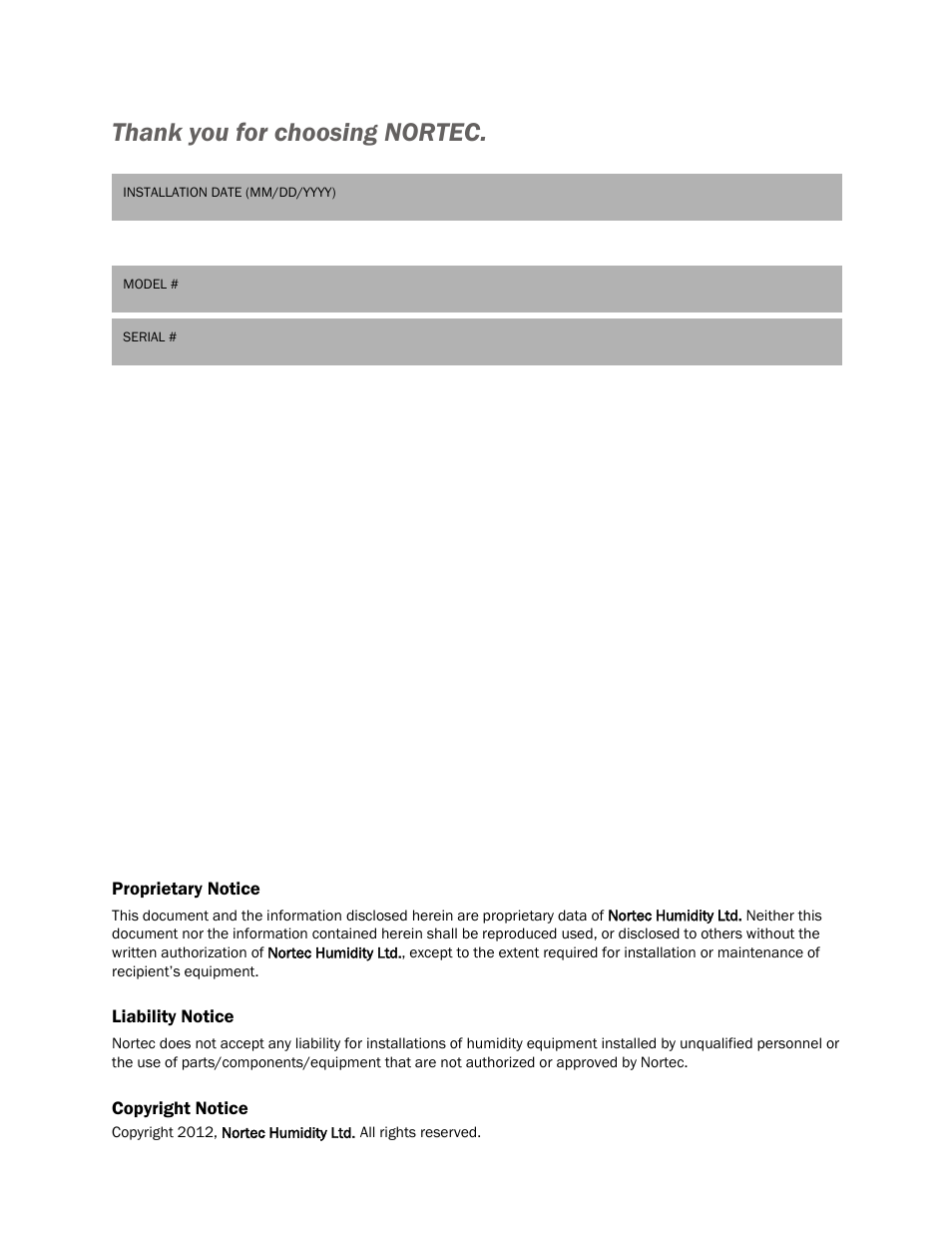 Nortec LINKS 2 GSTC User Manual | Page 2 / 50