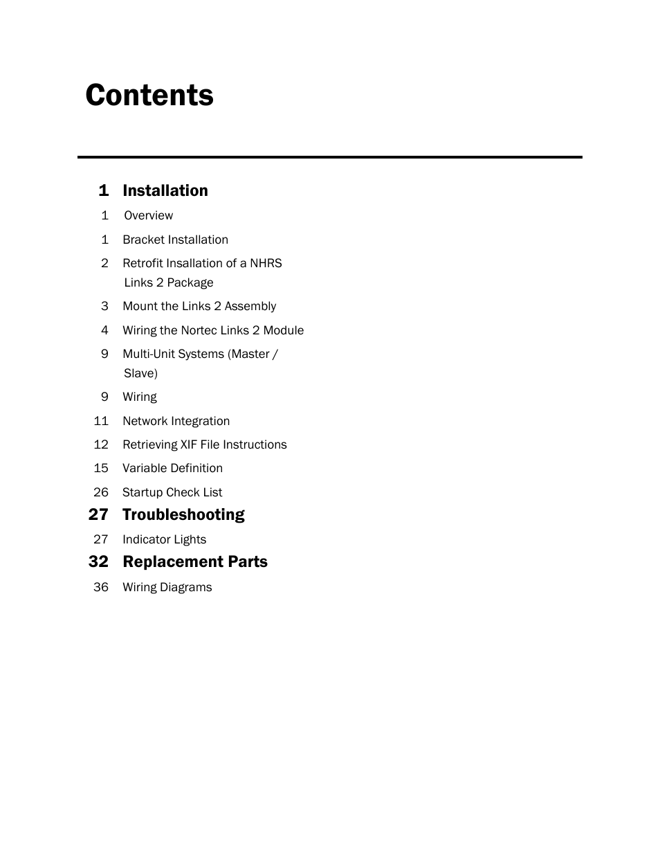 Nortec LINKS 2 GSTC User Manual | Page 3 / 50