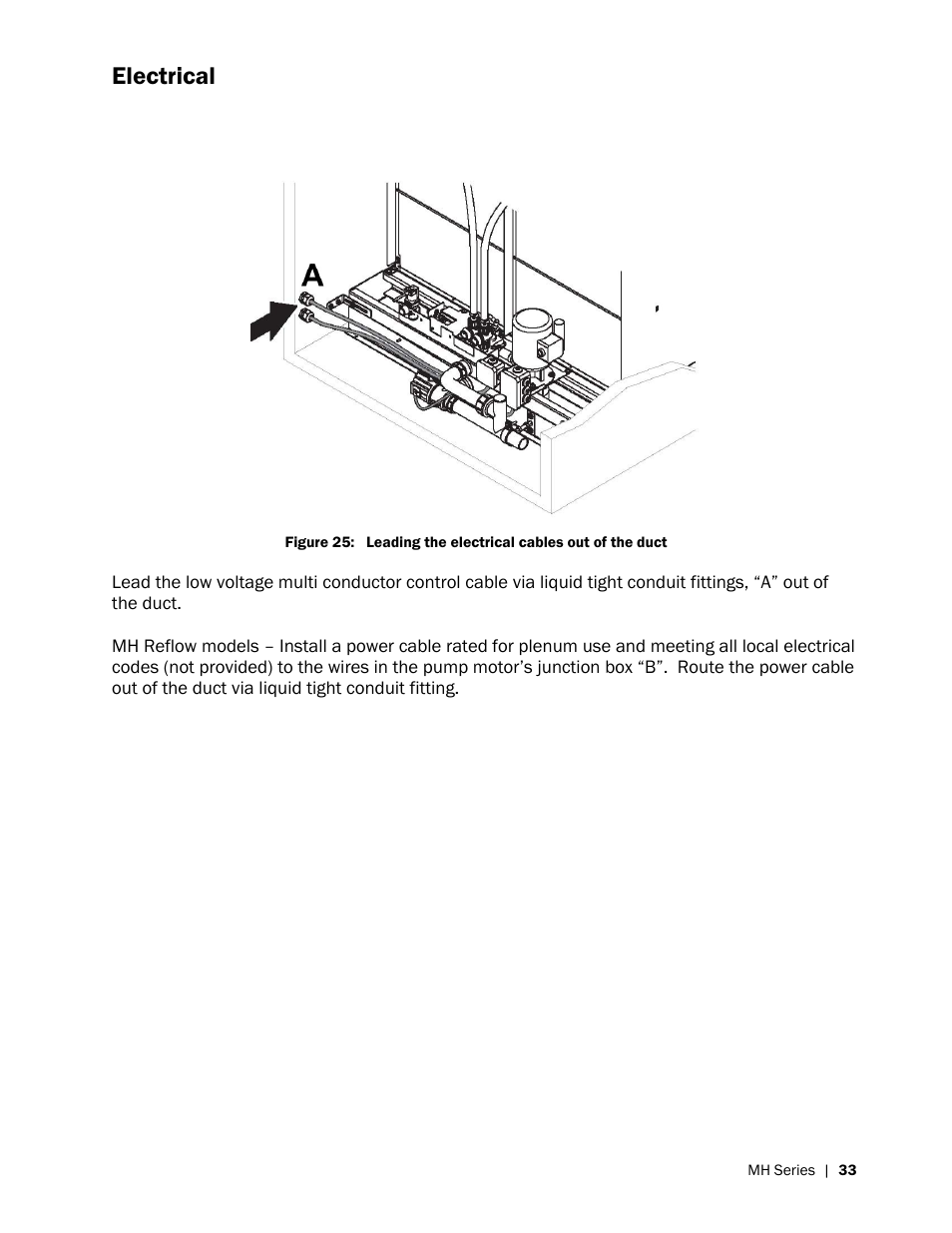 Electrical | Nortec MH Series User Manual | Page 37 / 58