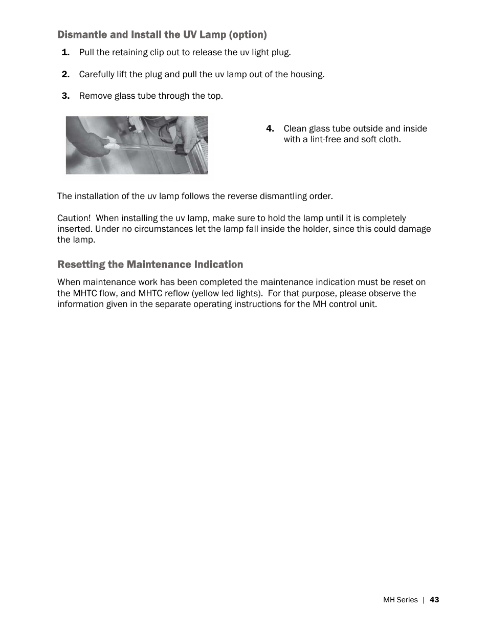 Nortec MH Series User Manual | Page 47 / 58