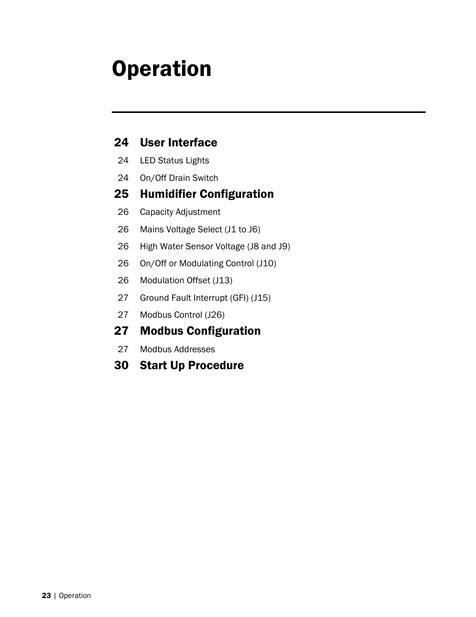 Operation | Nortec MES2 User Manual | Page 26 / 54