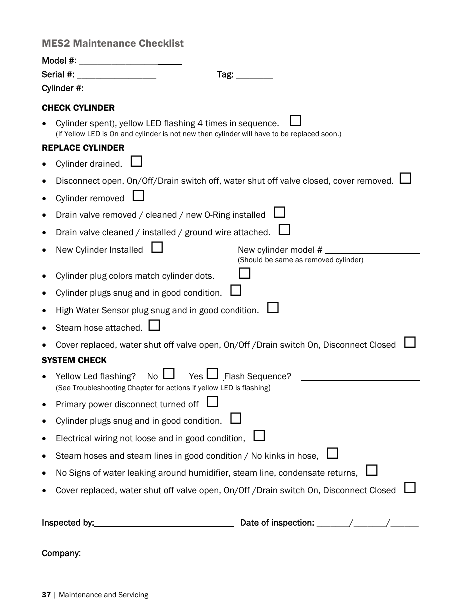 Nortec MES2 User Manual | Page 40 / 54