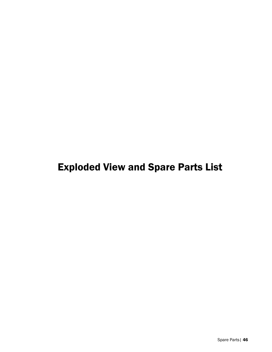 Exploded view and spare parts list | Nortec MES2 User Manual | Page 49 / 54