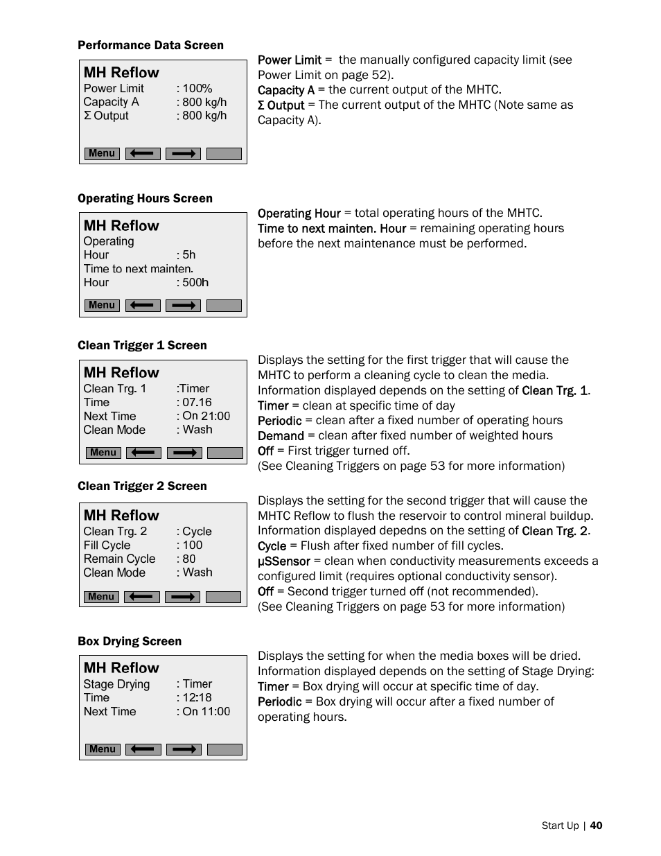 Nortec MH Series User Manual | Page 43 / 94