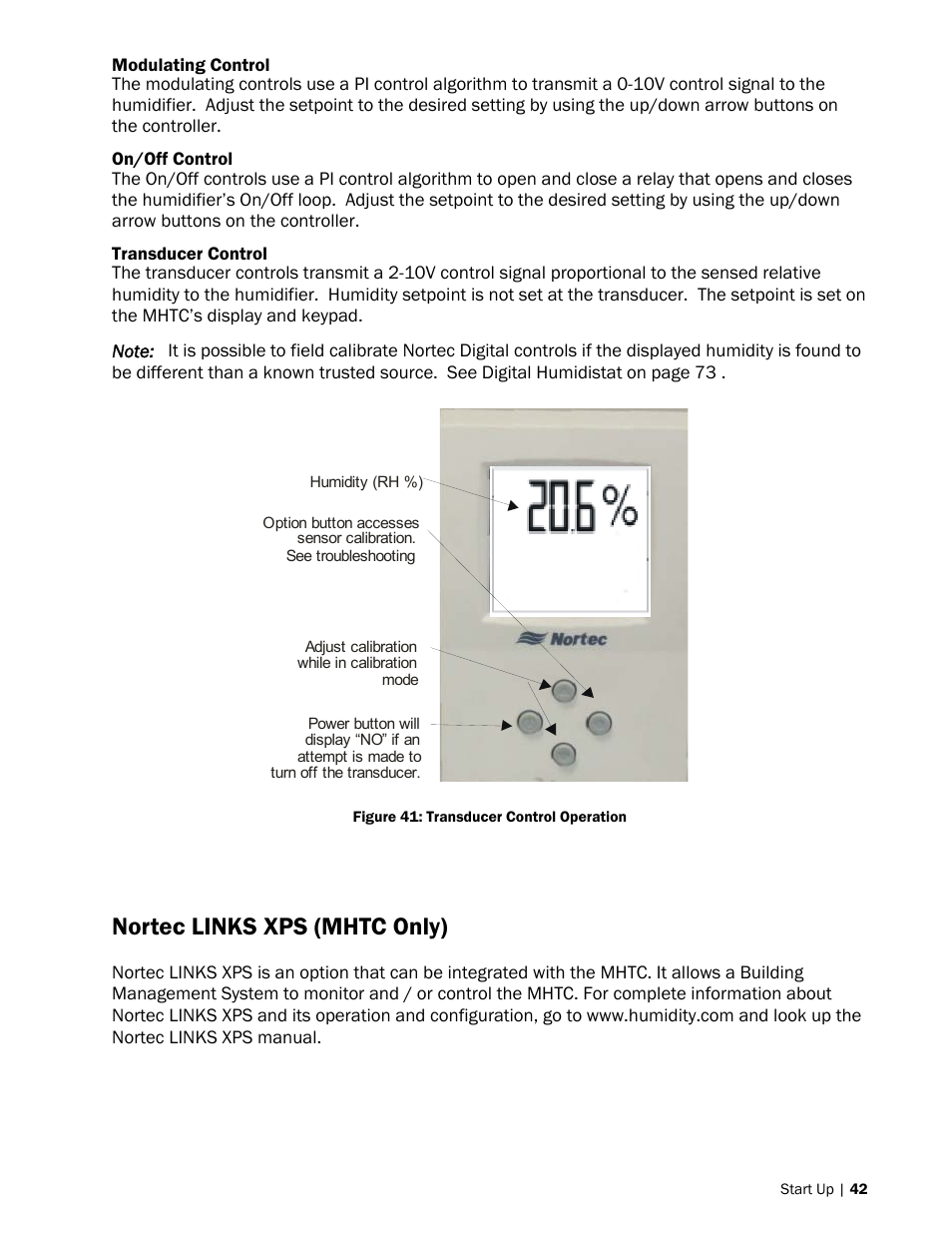 Nortec links xps (mhtc only) | Nortec MH Series User Manual | Page 45 / 94