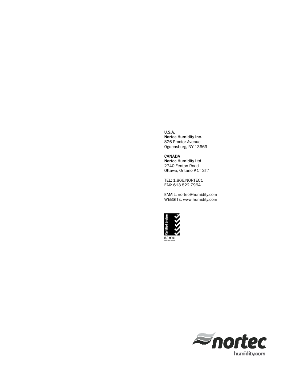 Nortec MH Series User Manual | Page 94 / 94