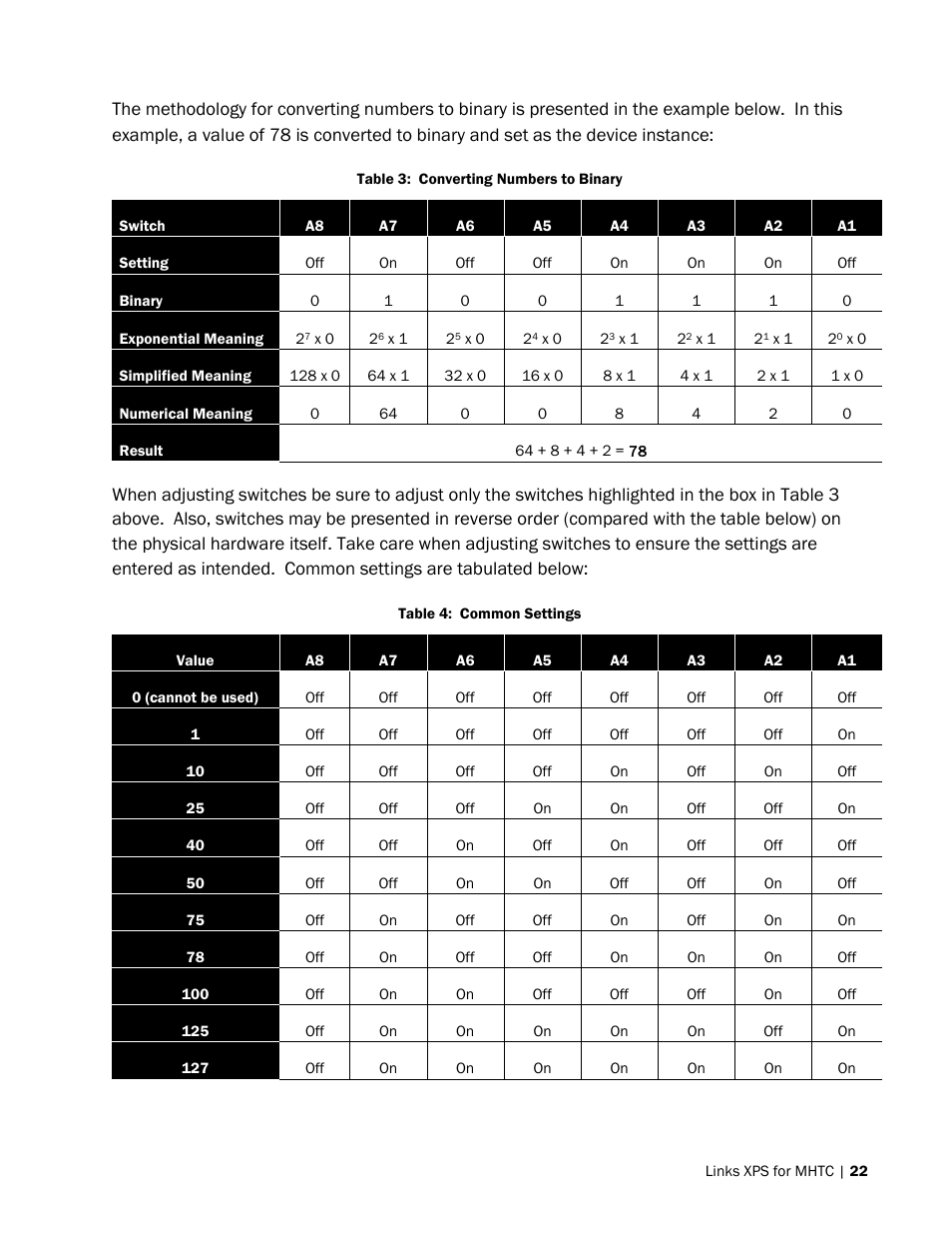 Nortec LINKS XPS MH User Manual | Page 25 / 68