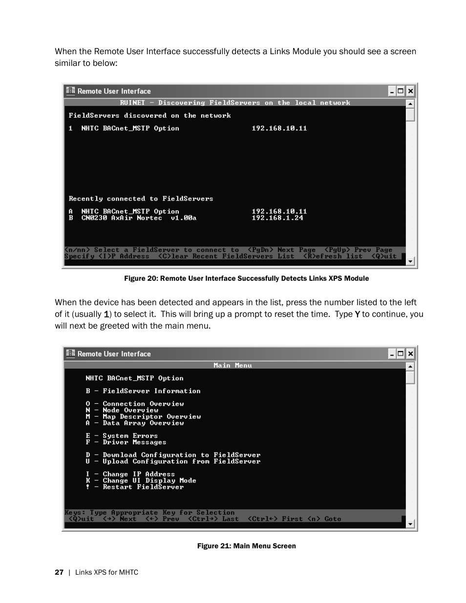 Nortec LINKS XPS MH User Manual | Page 30 / 68