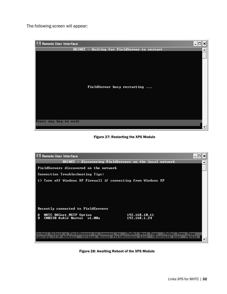 Nortec LINKS XPS MH User Manual | Page 35 / 68