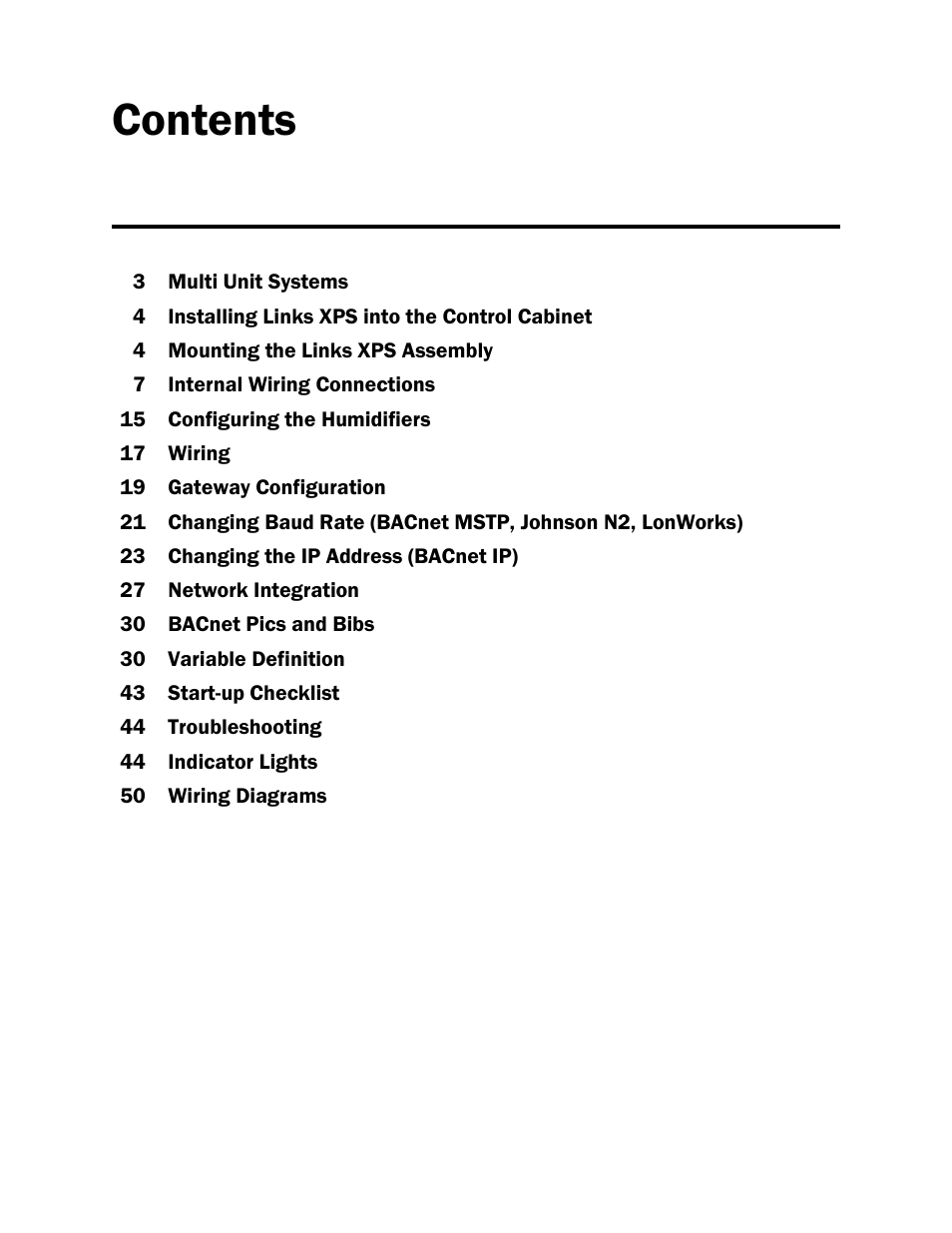 Nortec LINKS XPS MH User Manual | Page 4 / 68