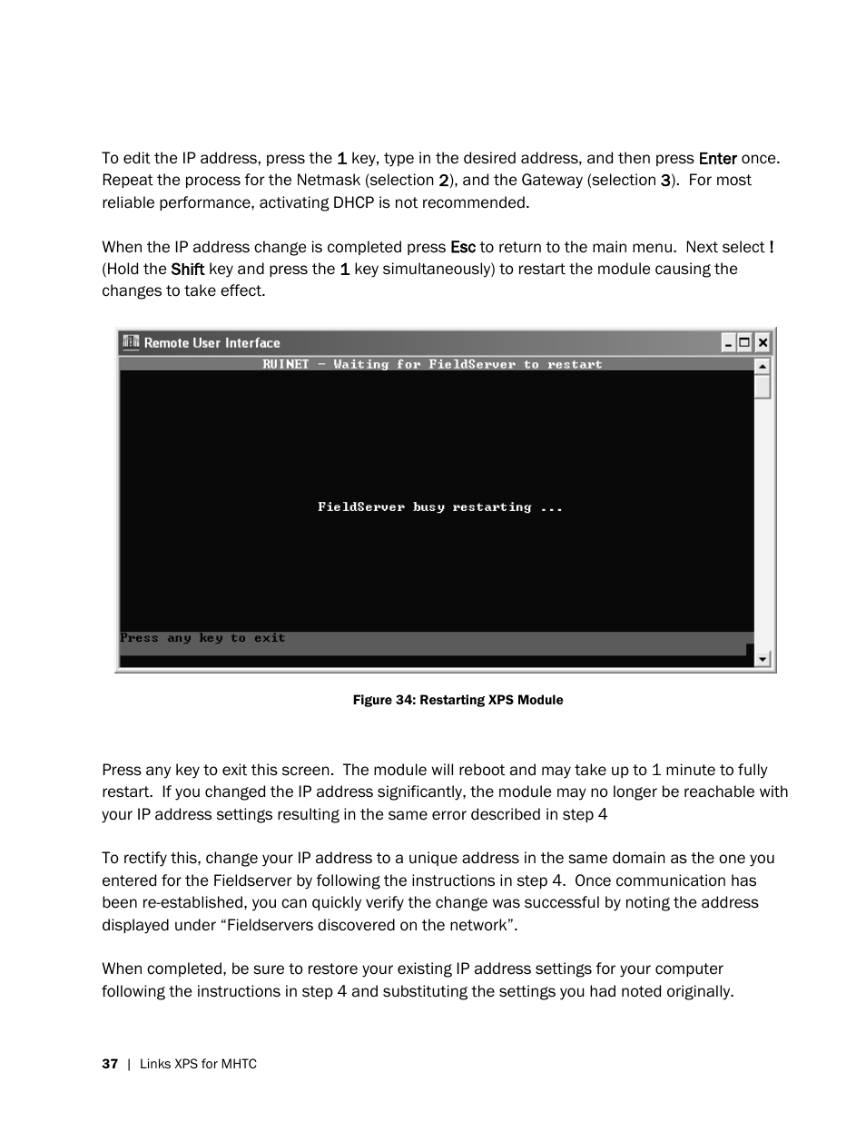 Nortec LINKS XPS MH User Manual | Page 40 / 68