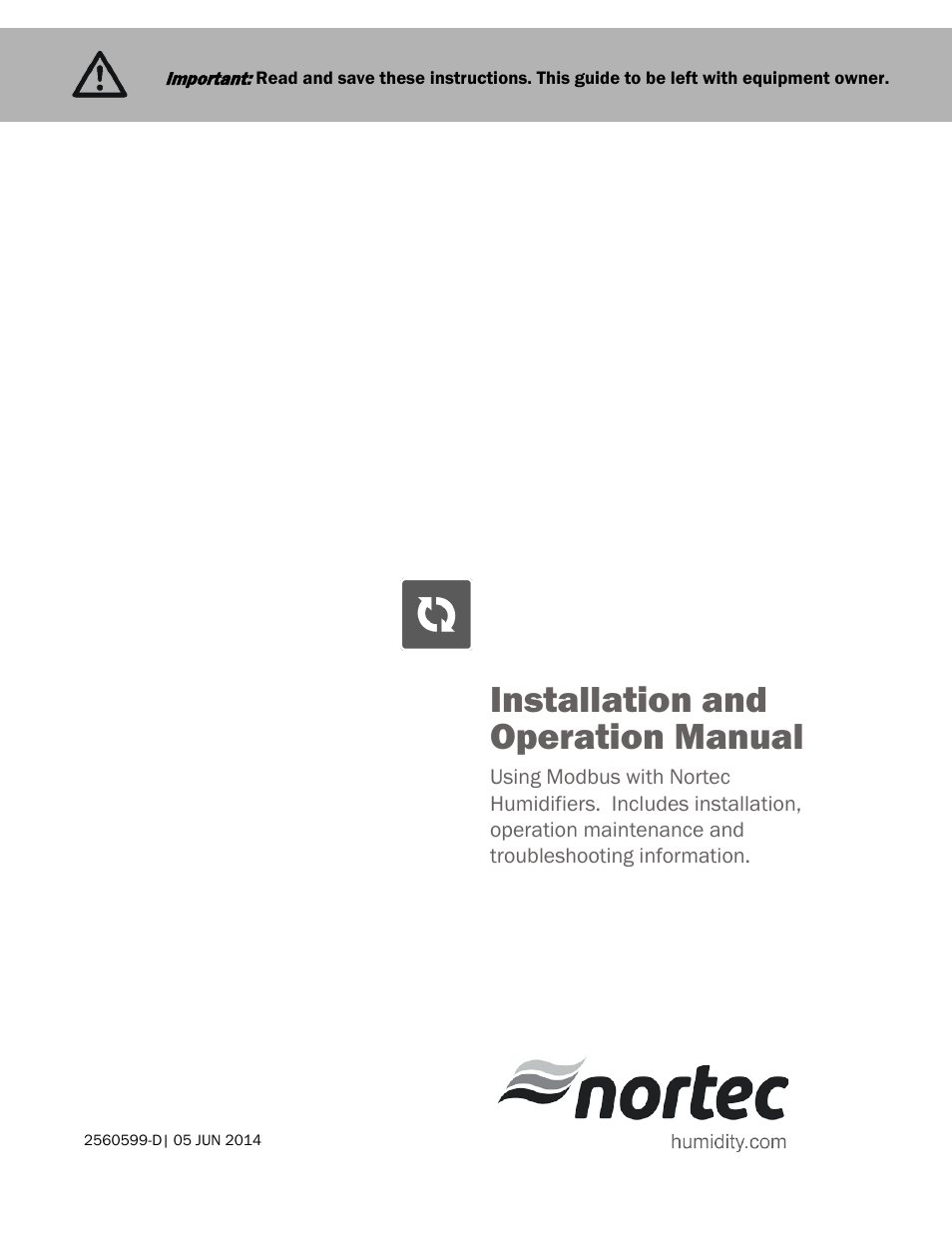 Nortec Modbus User Manual | 52 pages