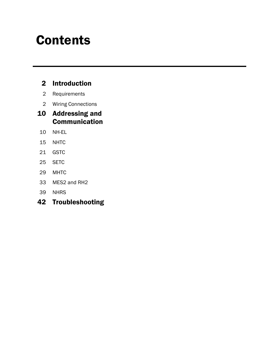 Nortec Modbus User Manual | Page 3 / 52