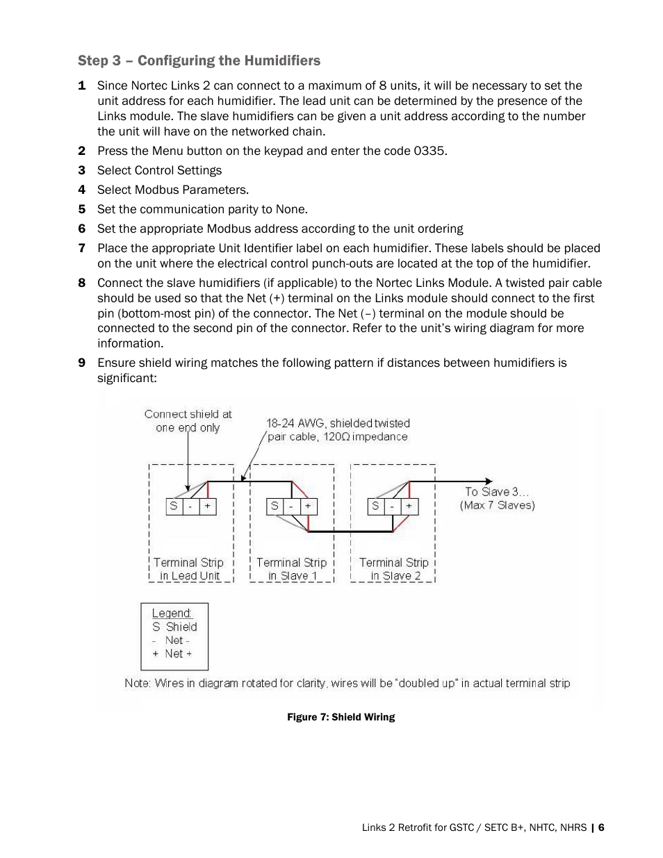 Nortec LINKS 2 SETC B+ User Manual | Page 10 / 23