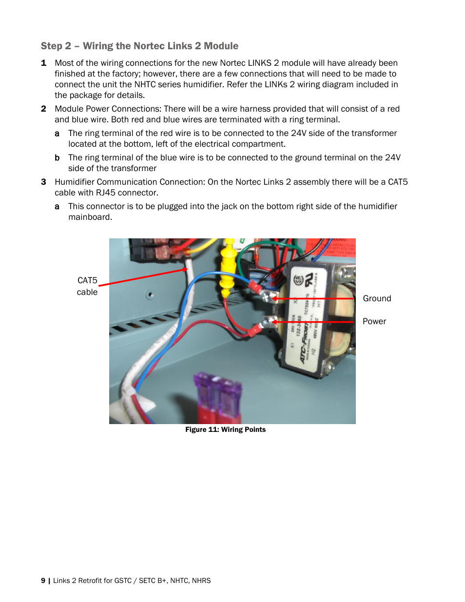 Nortec LINKS 2 SETC B+ User Manual | Page 13 / 23