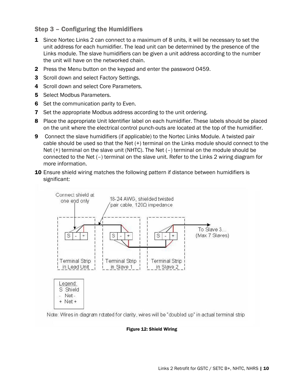 Nortec LINKS 2 SETC B+ User Manual | Page 14 / 23