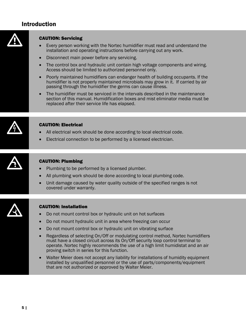 Introduction | Nortec LINKS 2 SETC B+ User Manual | Page 5 / 23
