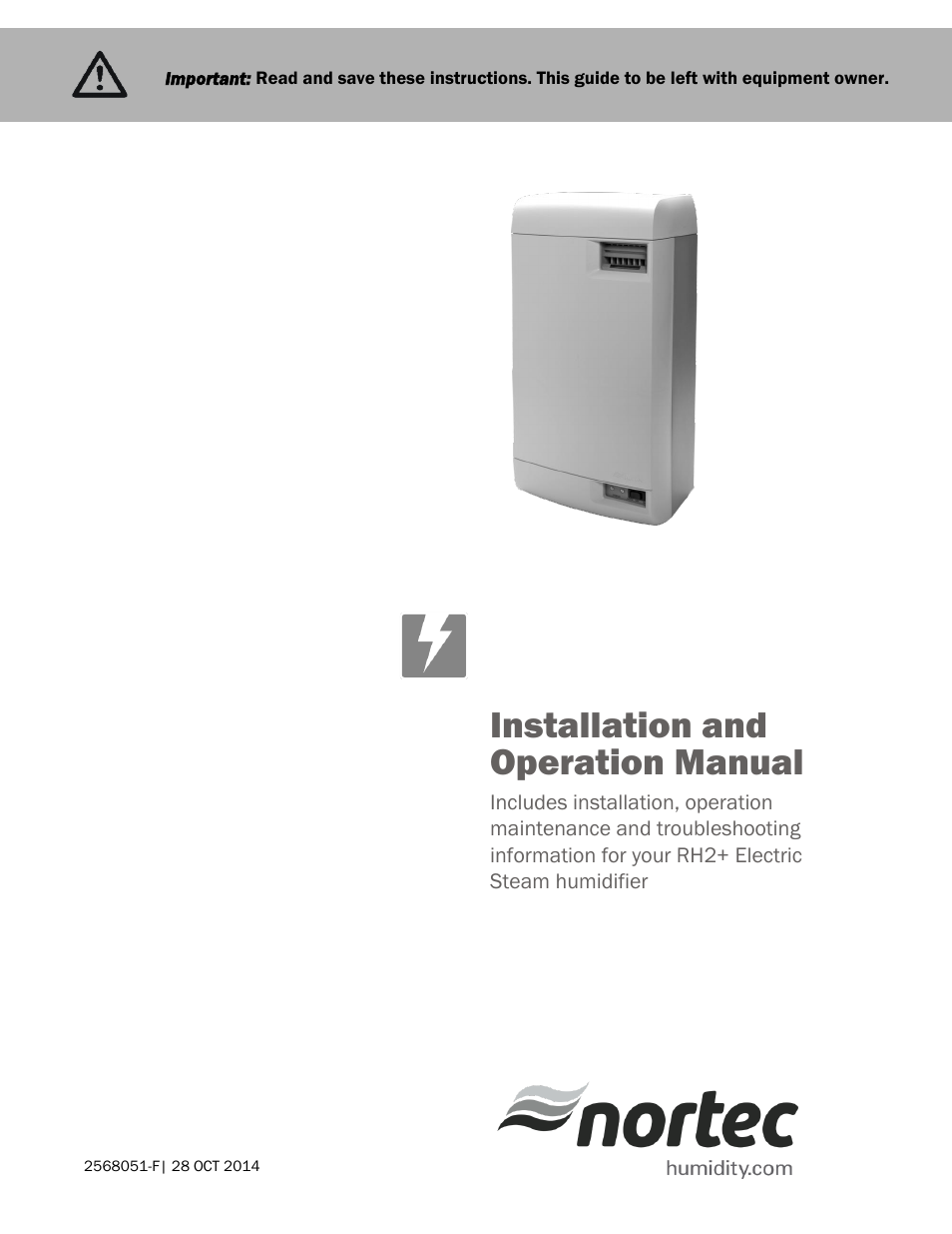 Nortec RH2+ User Manual | 62 pages