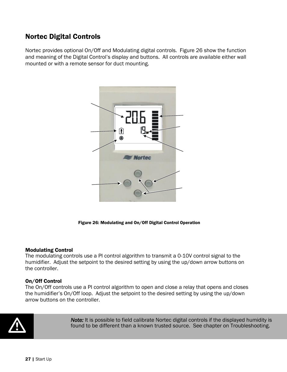 Nortec digital controls | Nortec RH2+ User Manual | Page 30 / 62