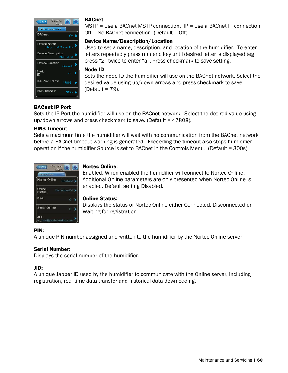 Nortec NH-EL Series User Manual | Page 63 / 99