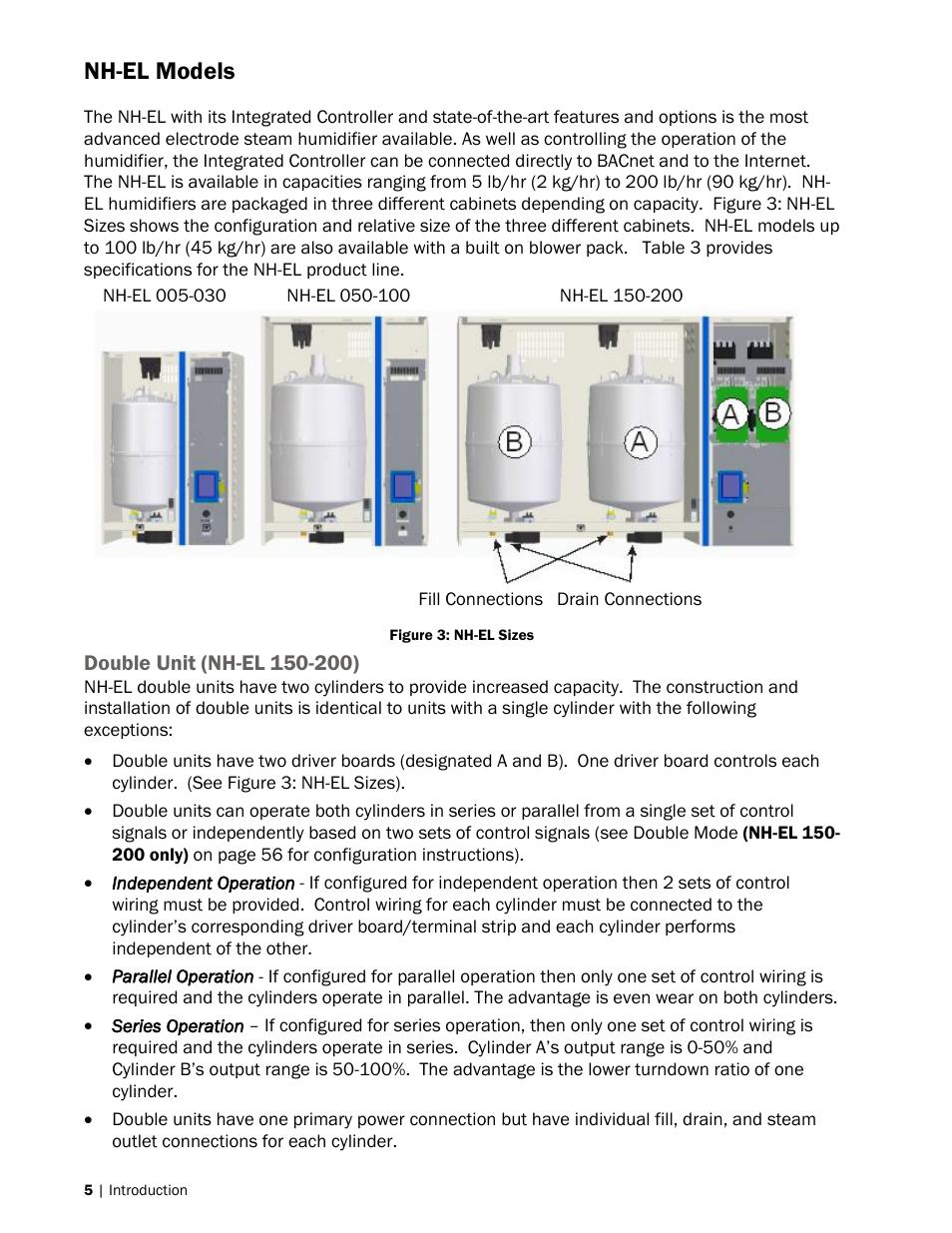 Nh-el models | Nortec NH-EL Series User Manual | Page 8 / 99