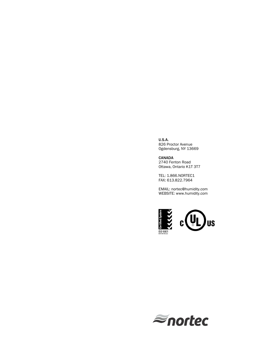 Nortec NH-EL Series User Manual | Page 99 / 99