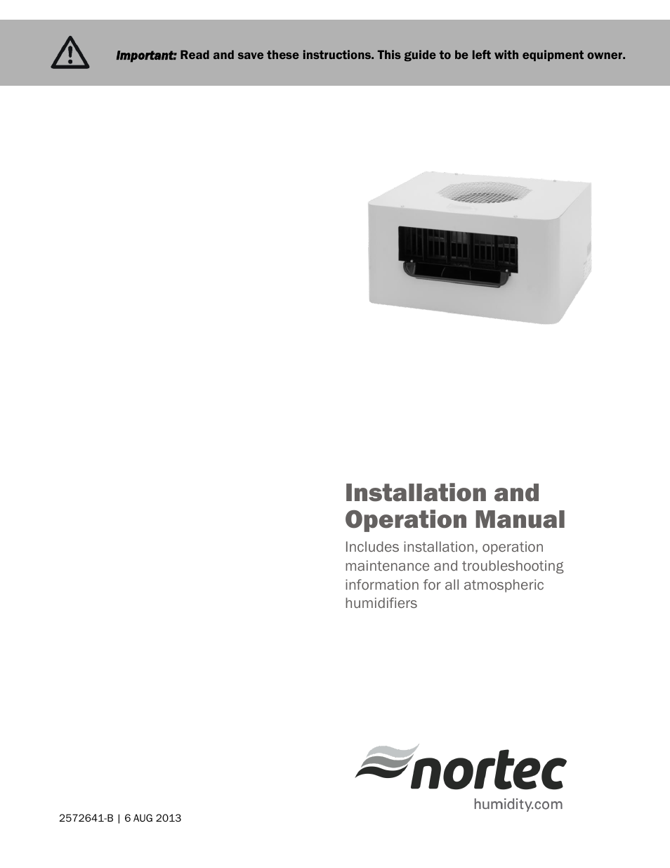 Nortec Blower Packs User Manual | 31 pages