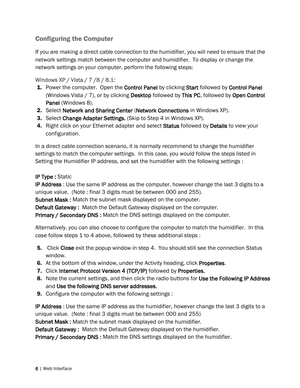 Nortec Remote Interface User Manual | Page 10 / 34