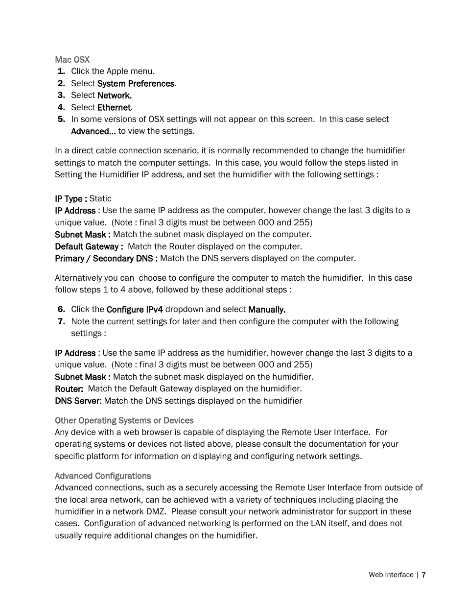 Nortec Remote Interface User Manual | Page 11 / 34