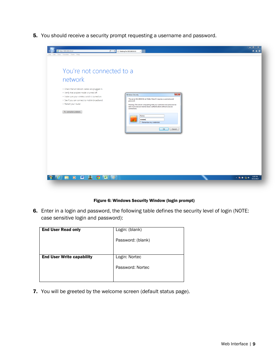 Nortec Remote Interface User Manual | Page 13 / 34